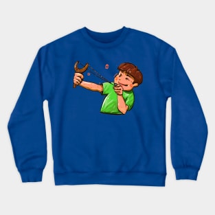 learn to aim properly Crewneck Sweatshirt